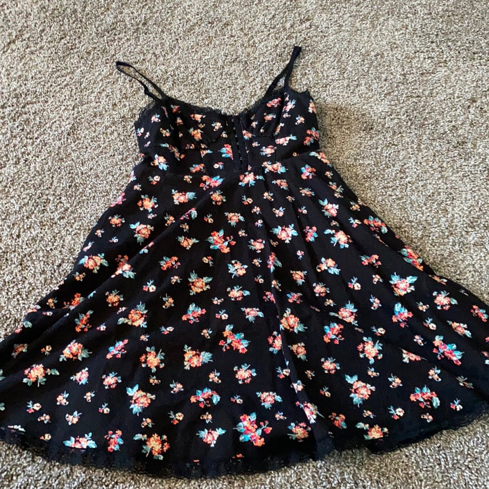 Forever 21 fit and flare summer dress